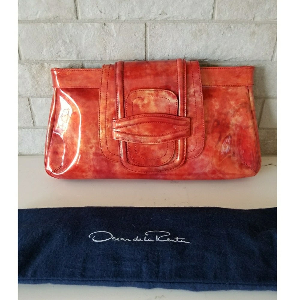 Like new OSCAR de la RENTA runway clutch - Picture 2 of 5